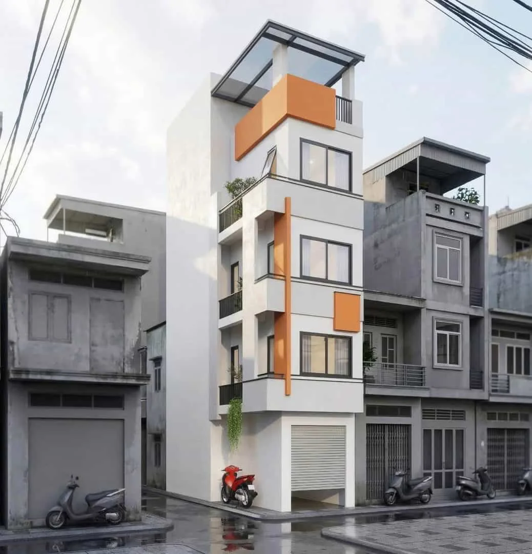 Nhà 5 Tầng Mới Đẹp Hiện Đại – Gần Ô Tô – Ngõ Thông