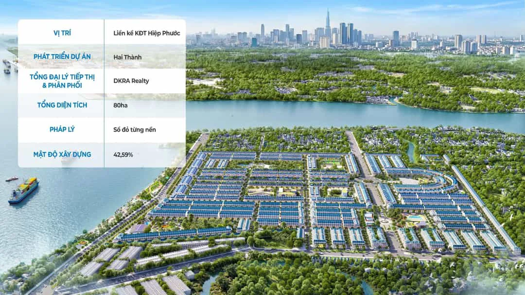 Hiệp Phước Premia – Đất Nền Vị Trí Giáp Nhà Bè – Kết Nối Nam Sài Gòn