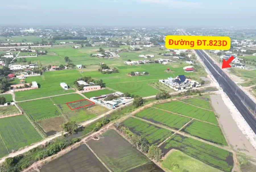 Bán 5 Lô Đất Nền Đức Hòa – Long An – Vị Trí Đắc Địa Gần ĐT.823D