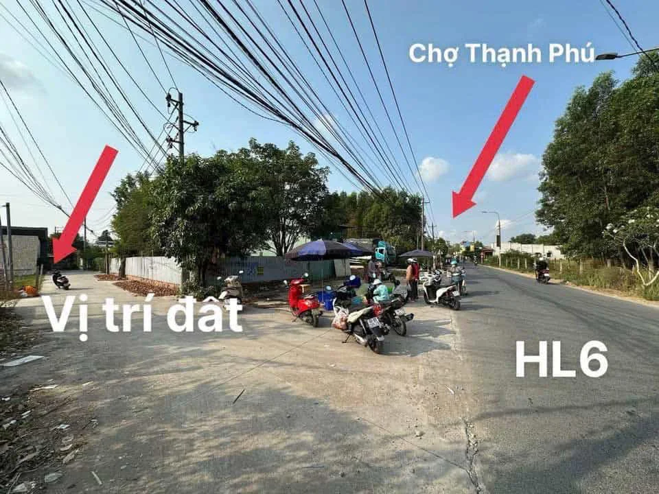 Bán 5 Lô Liền Kề Gần Chợ Thạnh Phú – Đầu Tư Hấp Dẫn
