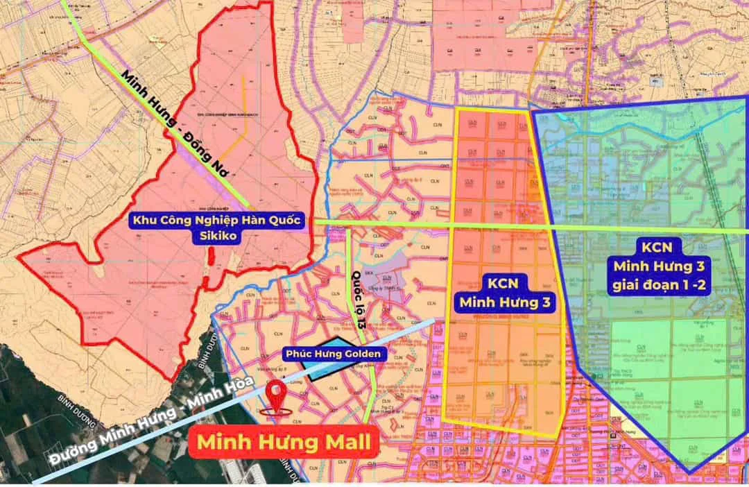 Đất Nền Tại Minh Hưng 3 – Vị Trí Gần KCN, Pháp Lý Rõ Ràng