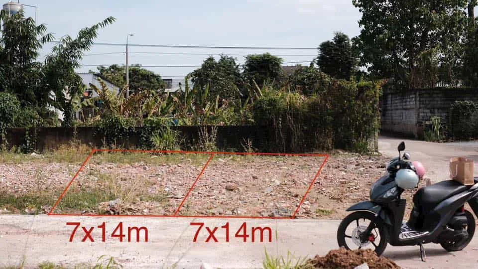 Bán Đất 14x14m Gần Chợ và Trường Học – Sổ Hồng Riêng